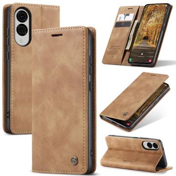 Samsung Galaxy S25 Edge Caseme 013 Series Pung - Brun