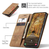 Samsung Galaxy S25 Edge Caseme 013 Series Pung - Brun