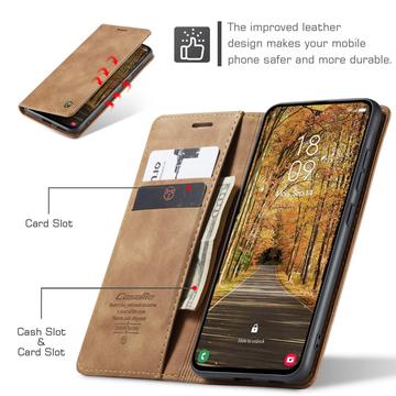 Samsung Galaxy S25 Edge Caseme 013 Series Pung - Brun