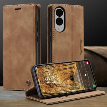 Samsung Galaxy S25 Edge Caseme 013 Series Pung - Brun