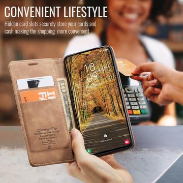 Samsung Galaxy S25 Edge Caseme 013 Series Pung - Brun