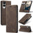 Samsung Galaxy S25 Edge Caseme 013 Series Pung - Kaffe