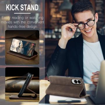 Samsung Galaxy S25 Edge Caseme 013 Series Pung - Kaffe