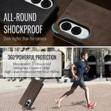 Samsung Galaxy S25 Edge Caseme 013 Series Pung - Kaffe
