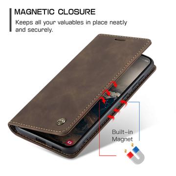 Samsung Galaxy S25 Edge Caseme 013 Series Pung - Kaffe