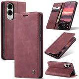 Samsung Galaxy S25 Edge Caseme 013 Series Pung - Vinrød