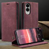 Samsung Galaxy S25 Edge Caseme 013 Series Pung - Vinrød