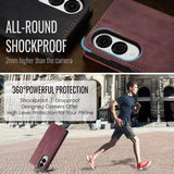 Samsung Galaxy S25 Edge Caseme 013 Series Pung - Vinrød