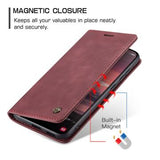 Samsung Galaxy S25 Edge Caseme 013 Series Pung - Vinrød