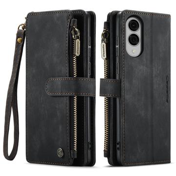 Samsung Galaxy S25 Edge Caseme C30 Multifunktionel Pung - Sort