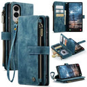 Samsung Galaxy S25 Edge Caseme C30 Multifunktionel Pung - Blå