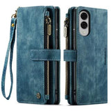 Samsung Galaxy S25 Edge Caseme C30 Multifunktionel Pung - Blå
