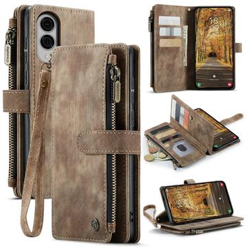 Samsung Galaxy S25 Edge Caseme C30 Multifunktionel Pung - Brun