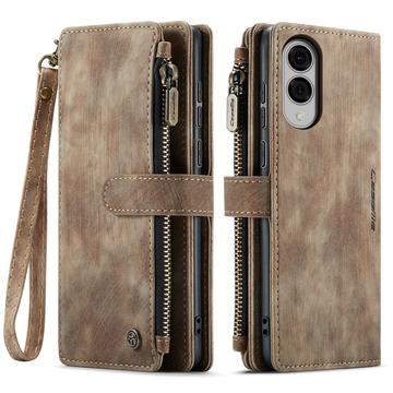 Samsung Galaxy S25 Edge Caseme C30 Multifunktionel Pung - Brun