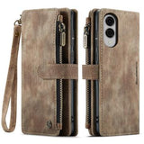Samsung Galaxy S25 Edge Caseme C30 Multifunktionel Pung - Brun