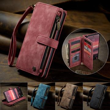 Samsung Galaxy S25 Edge Caseme C30 Multifunktionel Pung - Rød