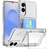 Samsung Galaxy S25 Edge Gennemsigtigt Cover med Kortholder