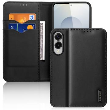 Samsung Galaxy S25 Edge Dux Ducis Hivo Læderpung - Sort