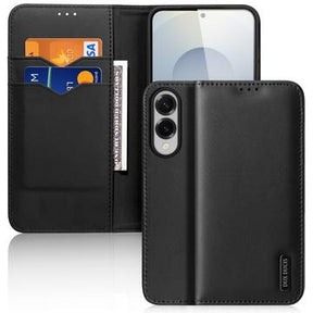 Samsung Galaxy S25 Edge Dux Ducis Hivo Læderpung - Sort