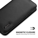 Samsung Galaxy S25 Edge Dux Ducis Hivo Læderpung - Sort