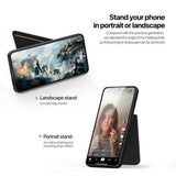 Samsung Galaxy S25 Edge Dux Ducis Rafi II Magnetisk Cover med kickstand og kortholdere - Sort
