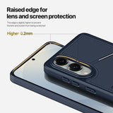 Samsung Galaxy S25 Edge Dux Ducis Rafi II magnetisk cover med kickstand og kortholdere - Blå