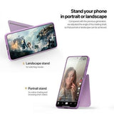 Samsung Galaxy S25 Edge Dux Ducis Rafi II Magnetisk cover med kickstand og kortholdere - Lilla