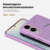 Samsung Galaxy S25 Edge Dux Ducis Rafi II Magnetisk cover med kickstand og kortholdere - Lilla
