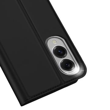 Samsung Galaxy S25 Edge Dux Ducis Skin Pro Flip Cover - Sort