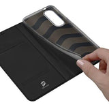 Samsung Galaxy S25 Edge Dux Ducis Skin Pro Flip Cover - Sort