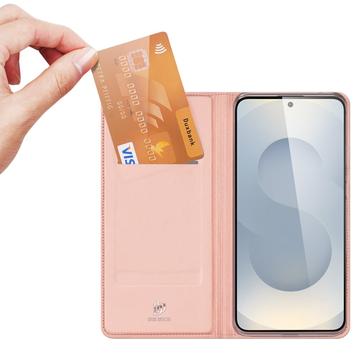 Samsung Galaxy S25 Edge Dux Ducis Skin Pro Flip Cover - Pink