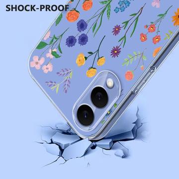 Samsung Galaxy S25 Edge TPU-cover med blomstermønster - tusindfryd
