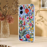 Samsung Galaxy S25 Edge TPU-cover med blomstermønster - Liljer