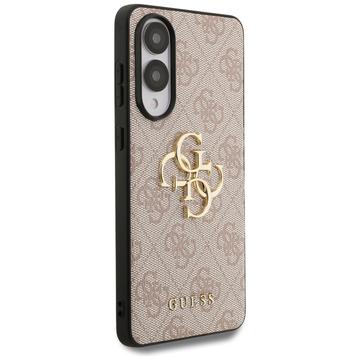 Samsung Galaxy S25 Edge Guess 4G Big Metal Logo Hybrid Cover - Pink