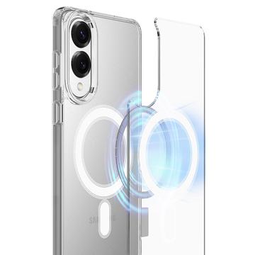 Samsung Galaxy S25 Edge Hybrid Cover - MagSafe Kompatibel - Gennemsigtig