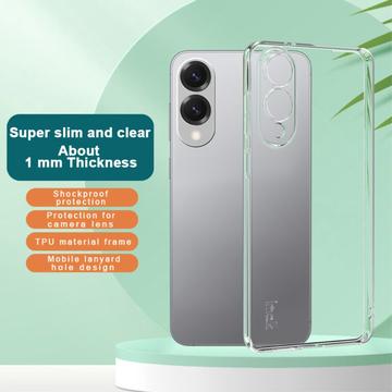 Samsung Galaxy S25 Edge Imak UX-5 TPU Cover - Gennemsigtig