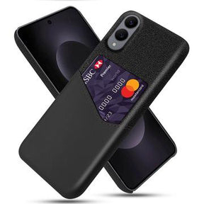 Samsung Galaxy S25 Edge KSQ Cover med Kortholder - Sort