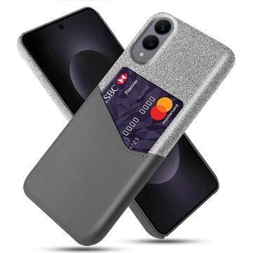 Samsung Galaxy S25 Edge KSQ Cover med Kortholder - Grå