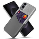 Samsung Galaxy S25 Edge KSQ Cover med Kortholder - Grå