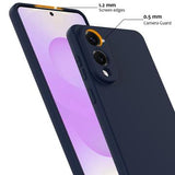 Samsung Galaxy S25 Edge Liquid Silikone Cover - MagSafe Kompatibel - Mørkeblå
