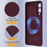 Samsung Galaxy S25 Edge Liquid Silikone Cover - MagSafe Kompatibel - Vinrød