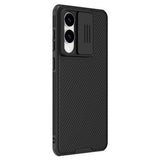 Samsung Galaxy S25 Edge Nillkin CamShield Pro Hybrid Cover - Sort