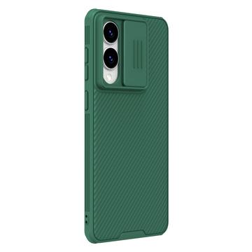 Samsung Galaxy S25 Edge Nillkin CamShield Pro Hybrid Cover - Grøn