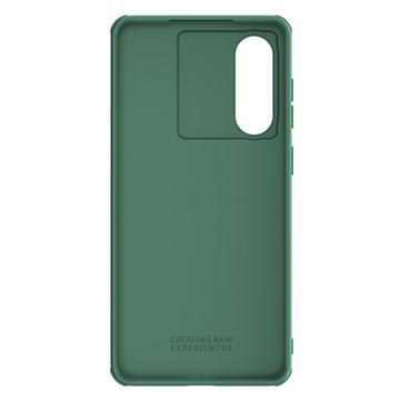Samsung Galaxy S25 Edge Nillkin CamShield Pro Hybrid Cover - Grøn