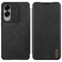 Samsung Galaxy S25 Edge Nillkin Qin Pro Flip Cover - Sort
