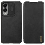 Samsung Galaxy S25 Edge Nillkin Qin Pro Flip Cover - Sort