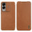 Samsung Galaxy S25 Edge Nillkin Qin Pro Flip Cover - Brun