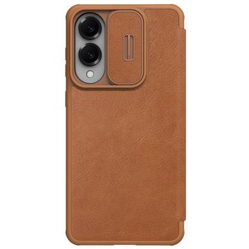 Samsung Galaxy S25 Edge Nillkin Qin Pro Flip Cover - Brun
