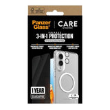 Samsung Galaxy S25 Edge PanzerGlass Care Flagship 3-i-1 Privacy Bundle - Klar