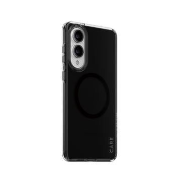 Samsung Galaxy S25 Edge PanzerGlass Care Smokey Urban Combat Cover - MagSafe-kompatibel - Gennemsigtig sort
